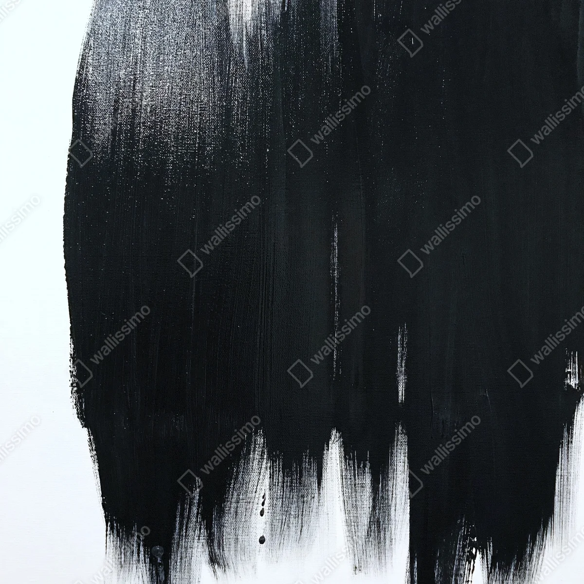 Poster kräftige schwarze pinselstriche • Poster bei Wallnifity® Poster kräftige schwarze pinselstriche • Poster bei Wallnifity®