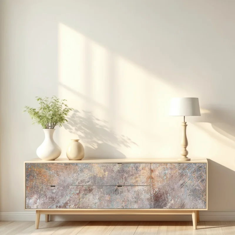 Repositionierbarer Aufkleber subtile strukturierte abstraktion in warmen neutralen tönen Repositionierbarer Aufkleber subtile strukturierte abstraktion in warmen neutralen tönen