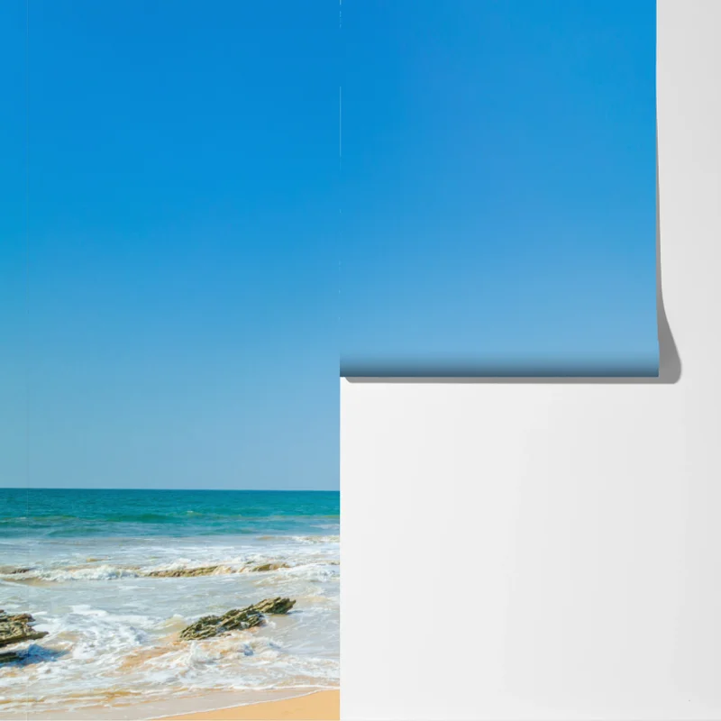 Fototapeta tropikalna plaża z palmami Fototapeta tropikalna plaża z palmami