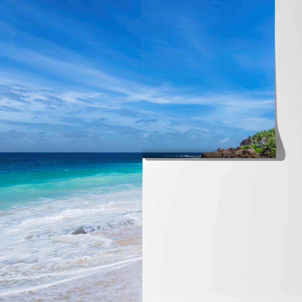 Fototapete tropischer palmenstrand Fototapete tropischer palmenstrand