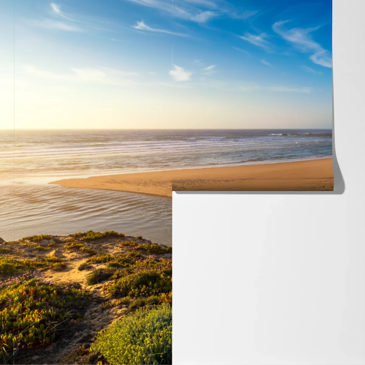 Fototapete Praia da Amoreira panoramablick Fototapete Praia da Amoreira panoramablick