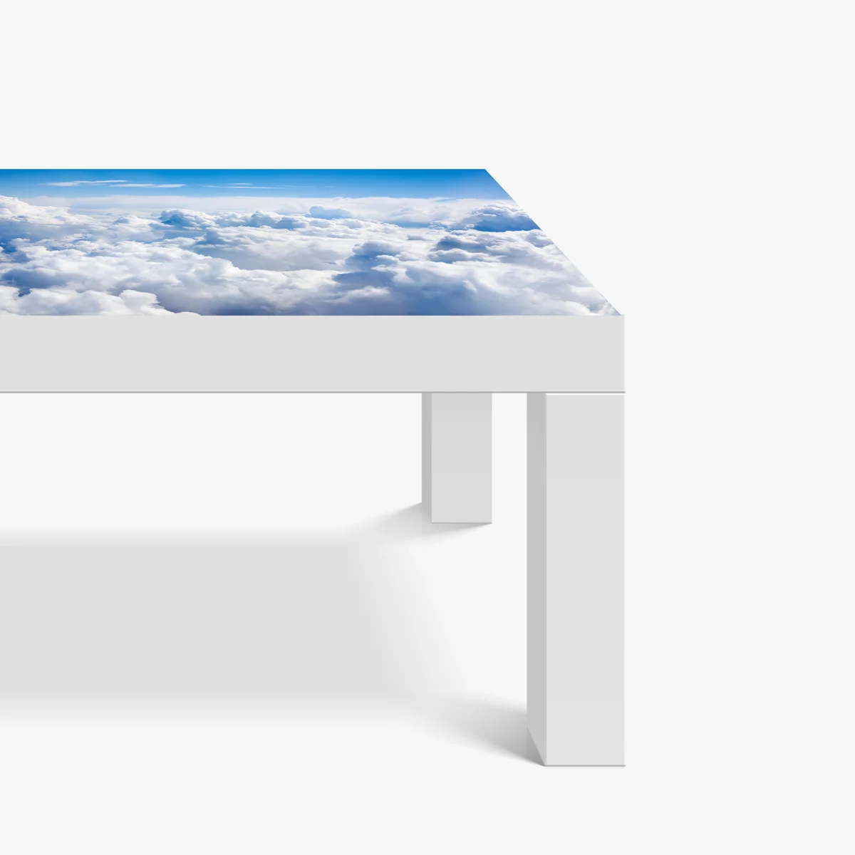 Tischaufkleber und Schreibtischaufkleber ruhige wolkenlandschaft am blauen himmel Tischaufkleber und Schreibtischaufkleber ruhige wolkenlandschaft am blauen himmel