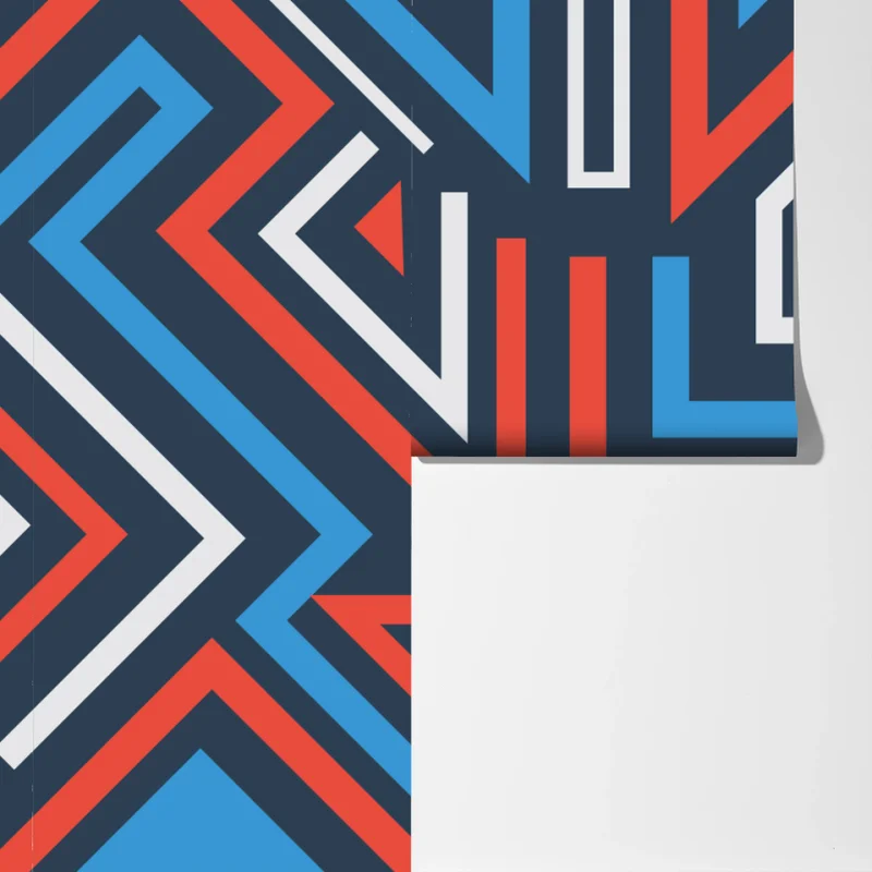 Fototapeta odważne geometryczne linie Fototapeta odważne geometryczne linie