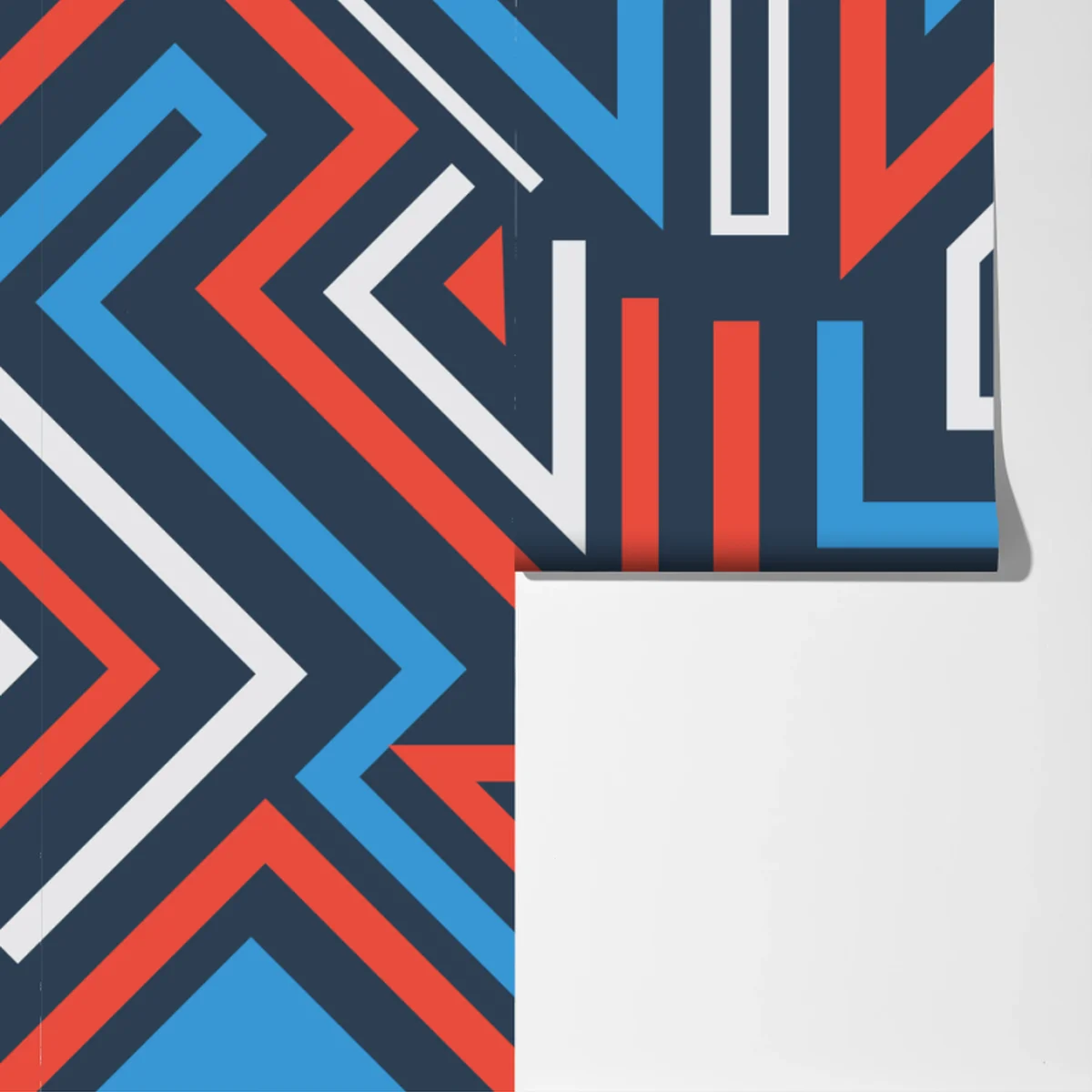 Fototapeta odważne geometryczne linie Fototapeta odważne geometryczne linie