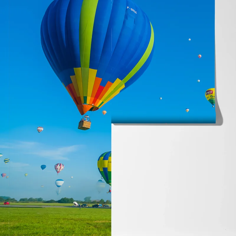 Fototapeta kolorowe balony nad Chambley Fototapeta kolorowe balony nad Chambley