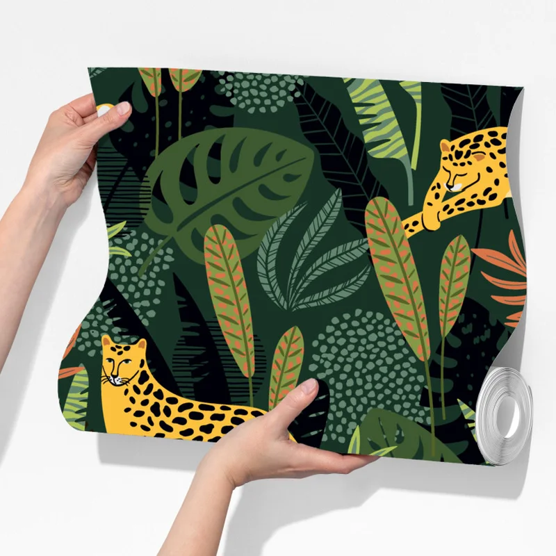 Fototapete tropisches leopardenmuster Fototapete tropisches leopardenmuster