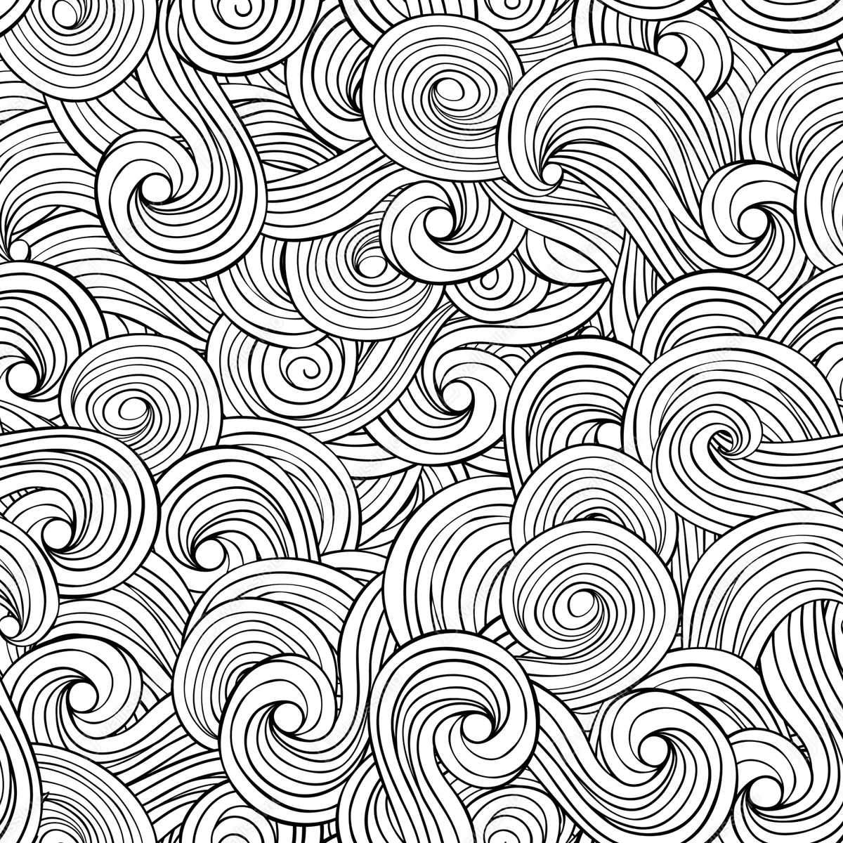 Fototapete schwarzweißes spiralmuster Fototapete schwarzweißes spiralmuster