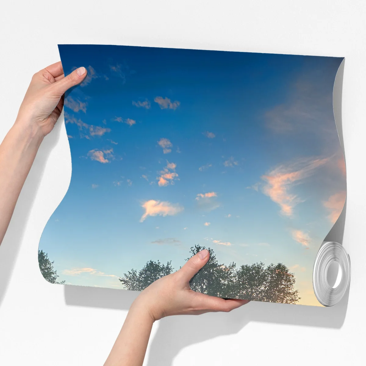 Fototapeta mglista rzeka o wschodzie słońca nad zielonymi brzegami Fototapeta mglista rzeka o wschodzie słońca nad zielonymi brzegami