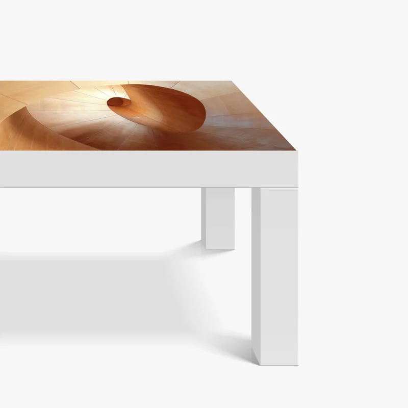 Tischaufkleber und Schreibtischaufkleber warme holzspirale Tischaufkleber und Schreibtischaufkleber warme holzspirale