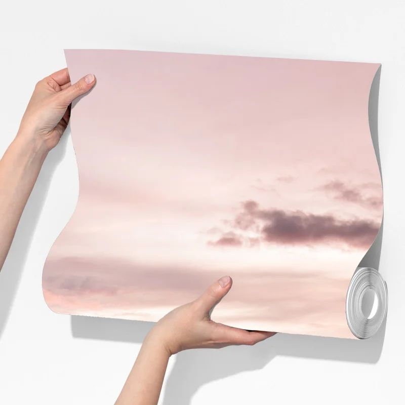 Fototapete ruhiger fjord bei sonnenuntergang Fototapete ruhiger fjord bei sonnenuntergang