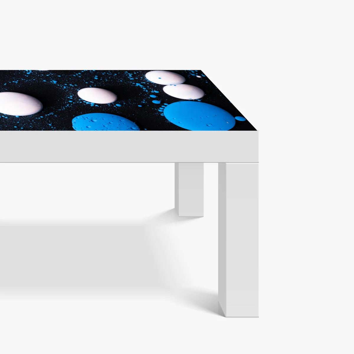 Tischaufkleber und Schreibtischaufkleber blaues marmor flüssigmuster Tischaufkleber und Schreibtischaufkleber blaues marmor flüssigmuster