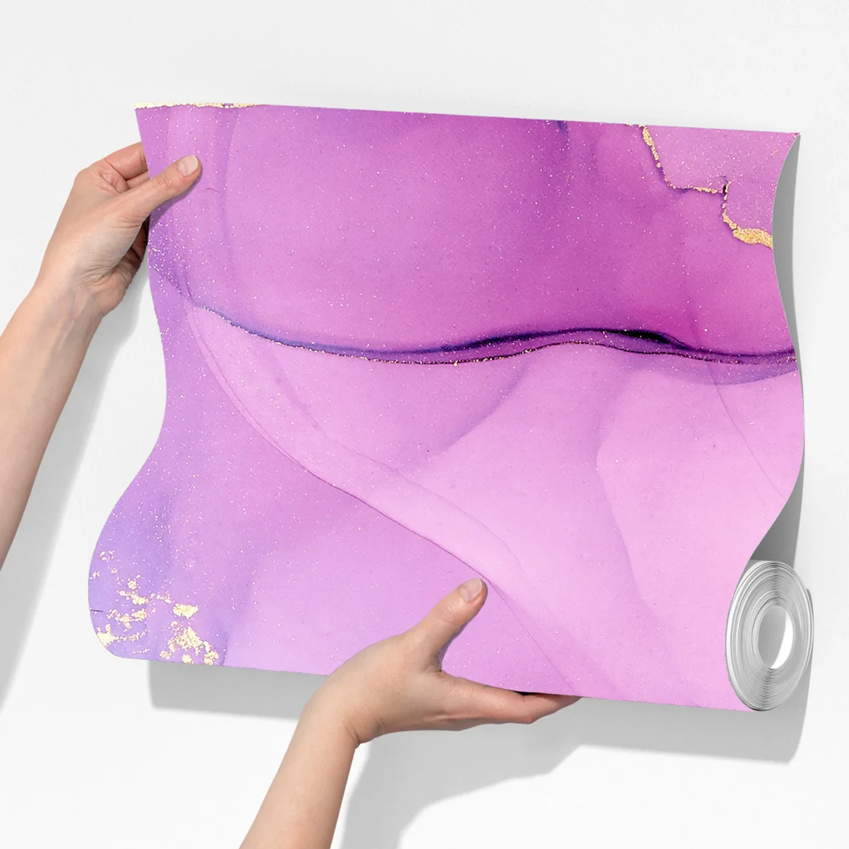 Fototapete rosa und blaue marmorierte abstraktion Fototapete rosa und blaue marmorierte abstraktion