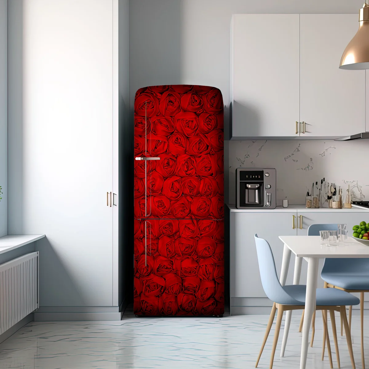 Kühlschrankaufkleber endlose rote rosen Kühlschrankaufkleber endlose rote rosen