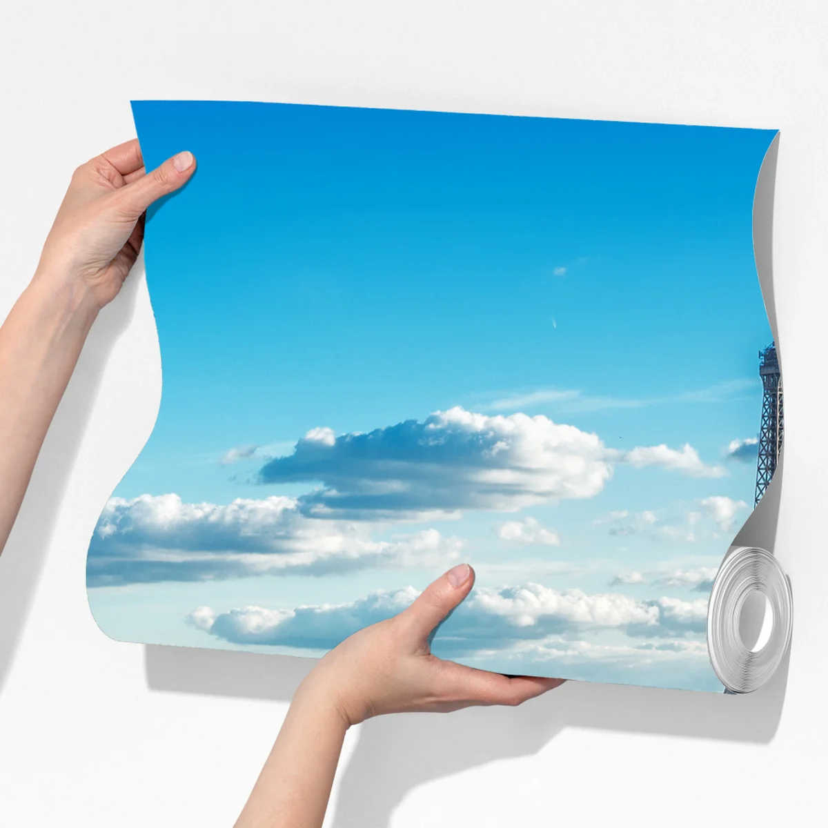 Fototapeta panorama Paryża z Wieżą Eiffla Fototapeta panorama Paryża z Wieżą Eiffla