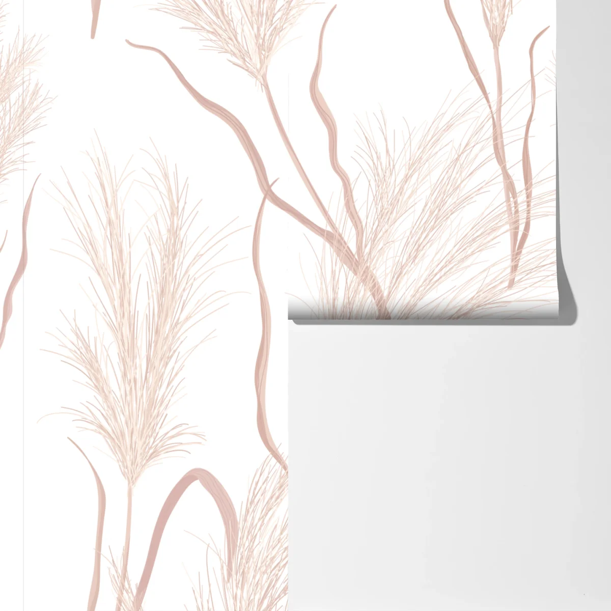 Fototapeta delikatny motyw trawy pampasowej Fototapeta delikatny motyw trawy pampasowej