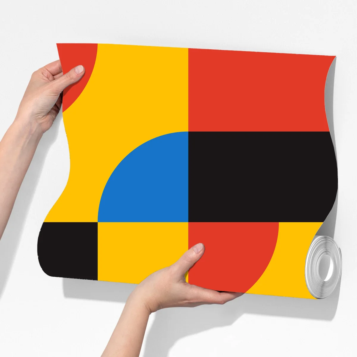 Fototapete kräftiges geometrisches muster für die wand Fototapete kräftiges geometrisches muster für die wand