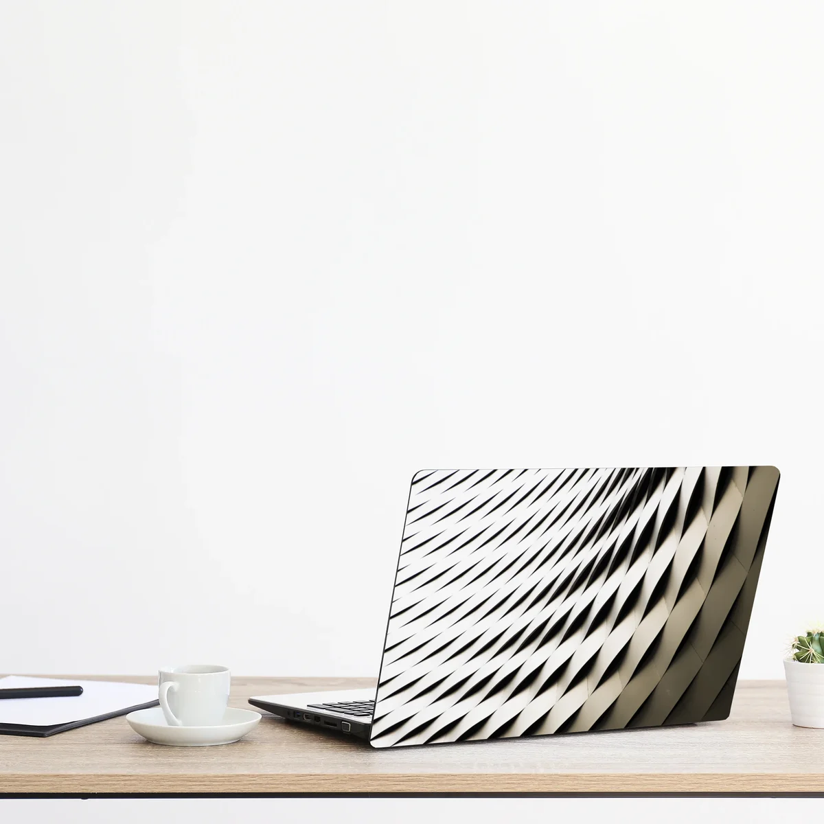 Laptop-Aufkleber modernes geometrisches architekturmuster Laptop-Aufkleber modernes geometrisches architekturmuster