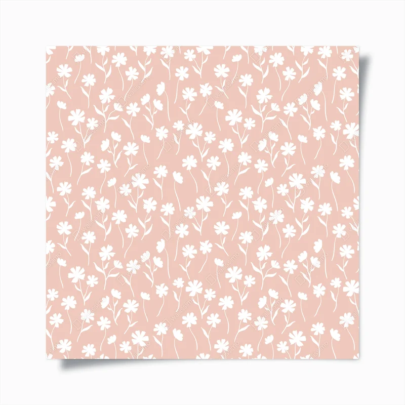 Poster zartes rosa blumenmuster • Poster bei Wallnifity® Poster zartes rosa blumenmuster • Poster bei Wallnifity®