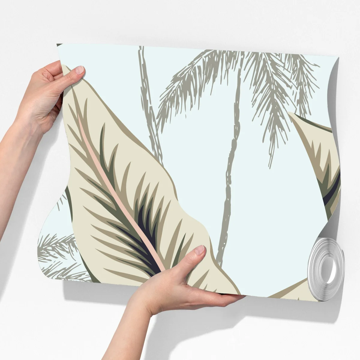 Fototapete tropisches tukan- und hibiskusmotiv Fototapete tropisches tukan- und hibiskusmotiv