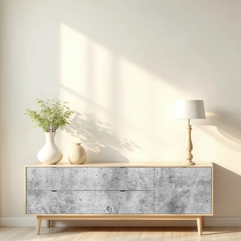 Repositionierbarer Aufkleber rohe betonstruktur an der wand Repositionierbarer Aufkleber rohe betonstruktur an der wand