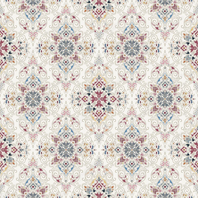 Laptop-Aufkleber ornamentales vintage-damastmuster Laptop-Aufkleber ornamentales vintage-damastmuster