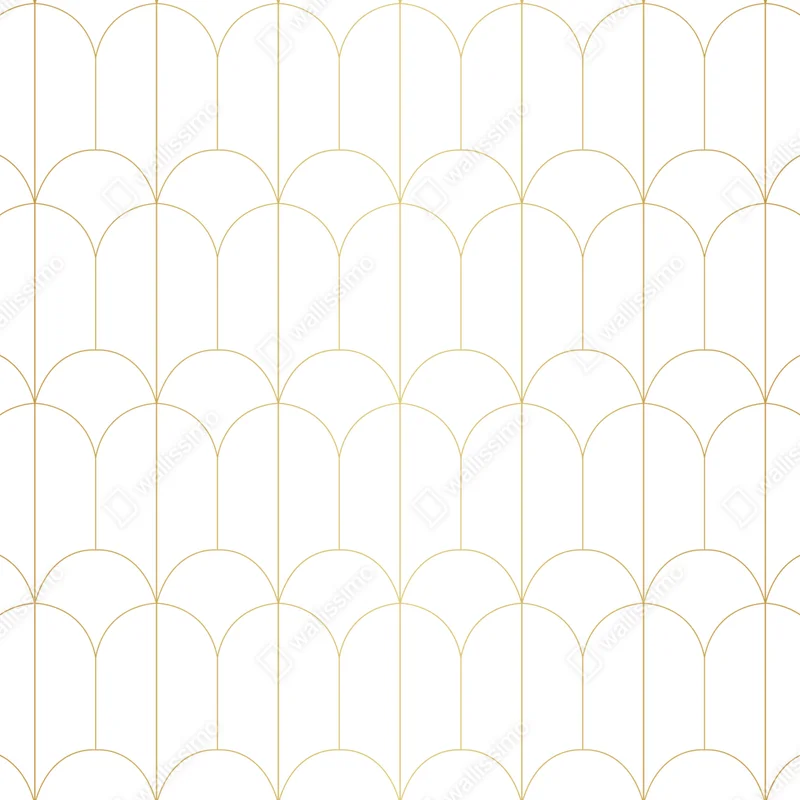 Laptop-Aufkleber goldenes art deco bogenmuster Laptop-Aufkleber goldenes art deco bogenmuster