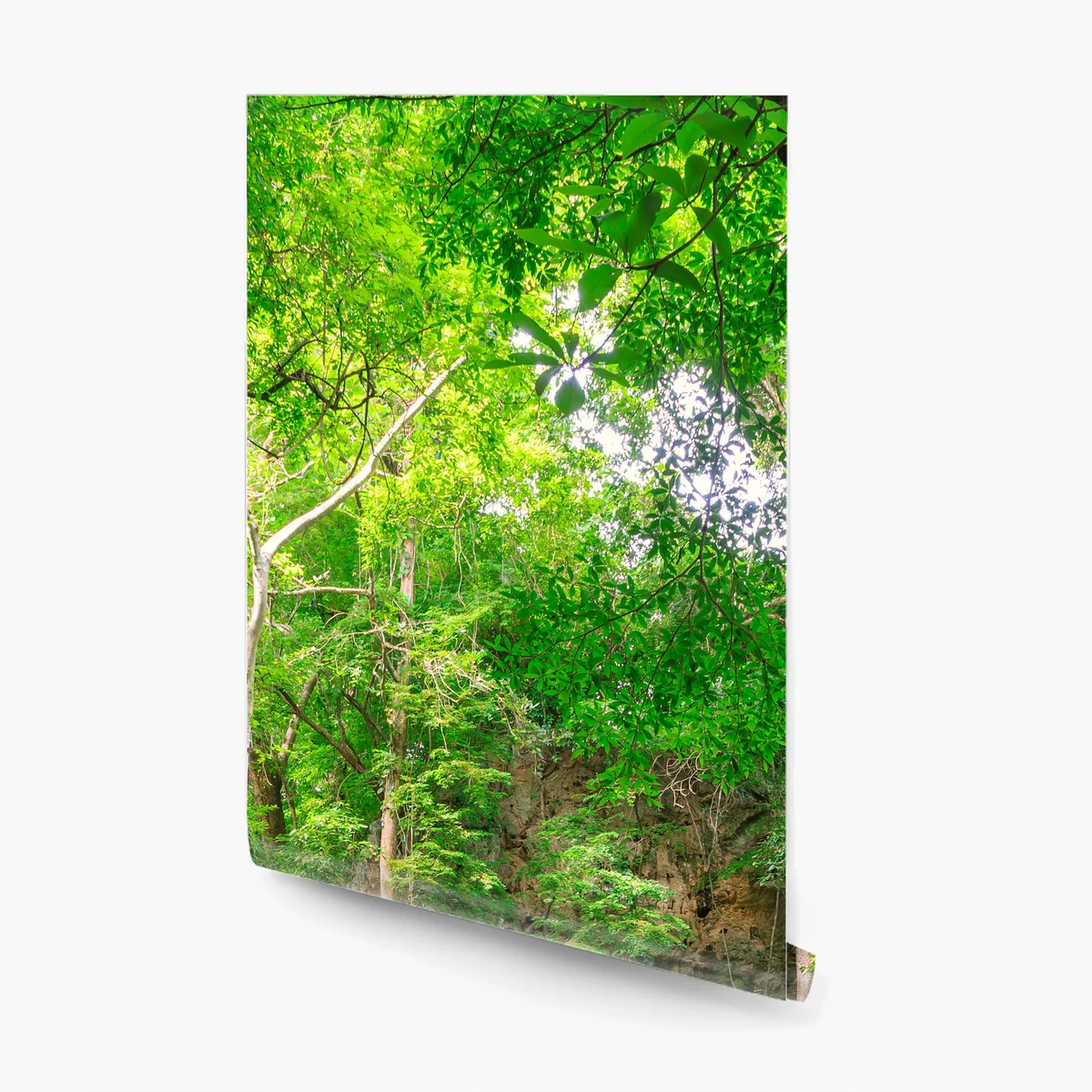 Fototapeta spokojny wodospad w Parku Narodowym Erawan Fototapeta spokojny wodospad w Parku Narodowym Erawan