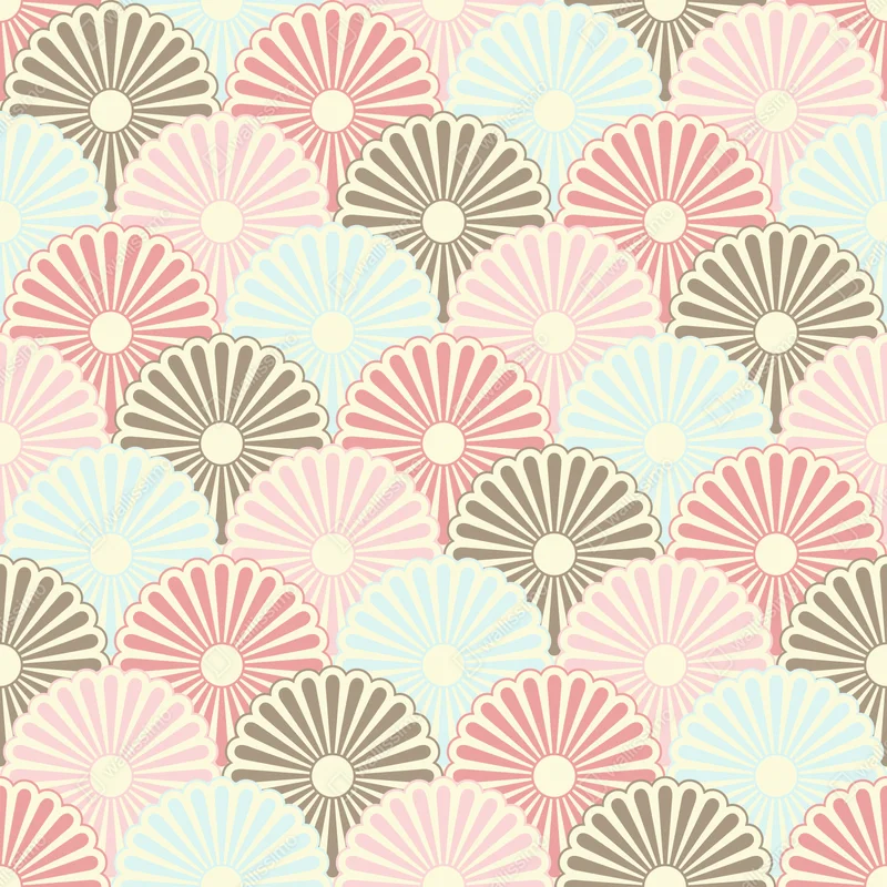 Fototapete pastelliges muschelmuster Fototapete pastelliges muschelmuster