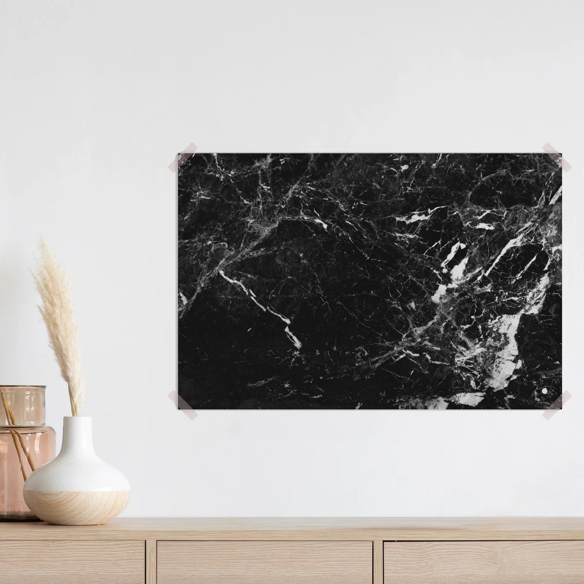 Poster schwarzer marmor mit weißen adern Poster schwarzer marmor mit weißen adern