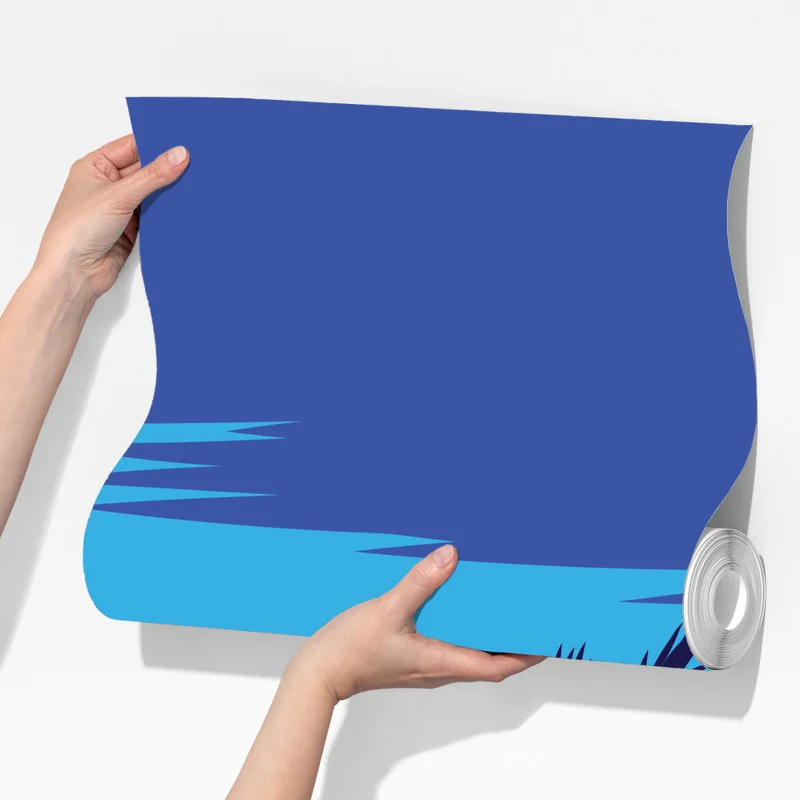 Fototapete bunter sonnenuntergang mit palmen Fototapete bunter sonnenuntergang mit palmen