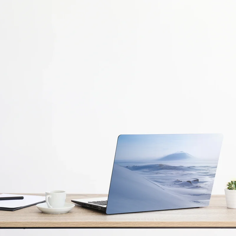 Laptop-Aufkleber arktische ruhe in Tschukotka Laptop-Aufkleber arktische ruhe in Tschukotka