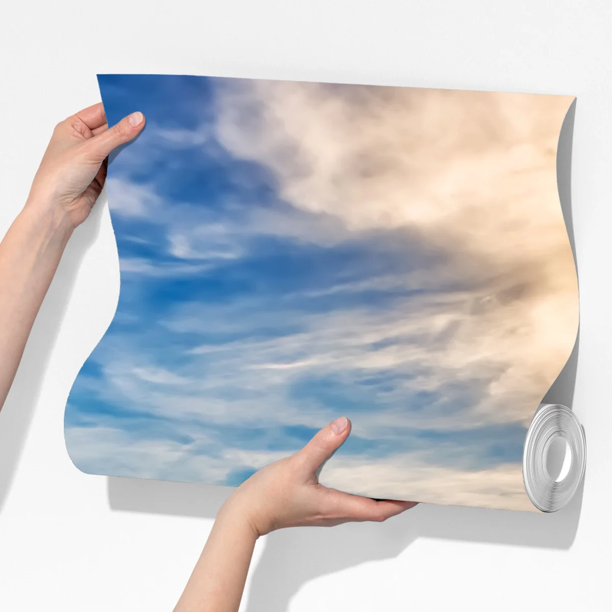 Fototapete graureiher in der Chesapeake-Bucht bei sonnenuntergang Fototapete graureiher in der Chesapeake-Bucht bei sonnenuntergang