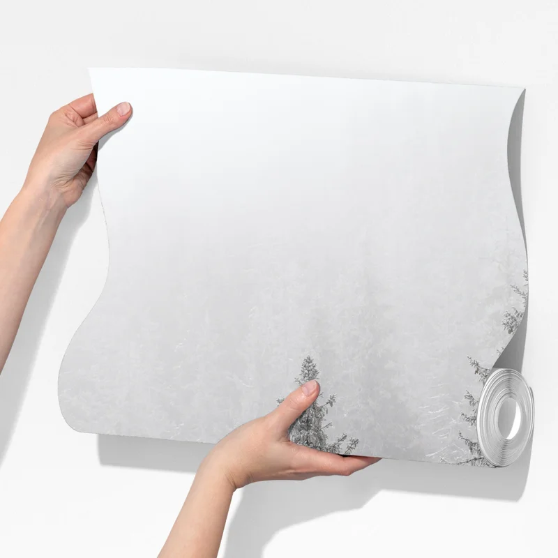 Fototapete nebliger winterwald in den Karpaten Fototapete nebliger winterwald in den Karpaten