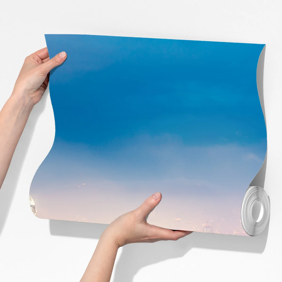 Fototapete Hongkong nächtliche skyline vom Victoria Peak Fototapete Hongkong nächtliche skyline vom Victoria Peak