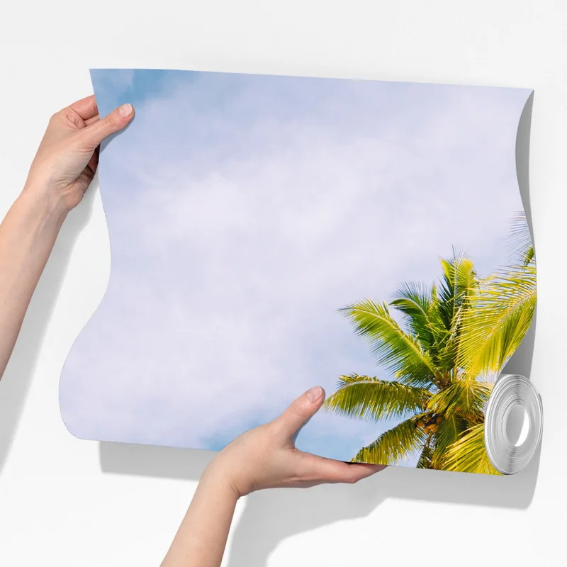 Fototapete tropischer strandidyll mit palmen Fototapete tropischer strandidyll mit palmen