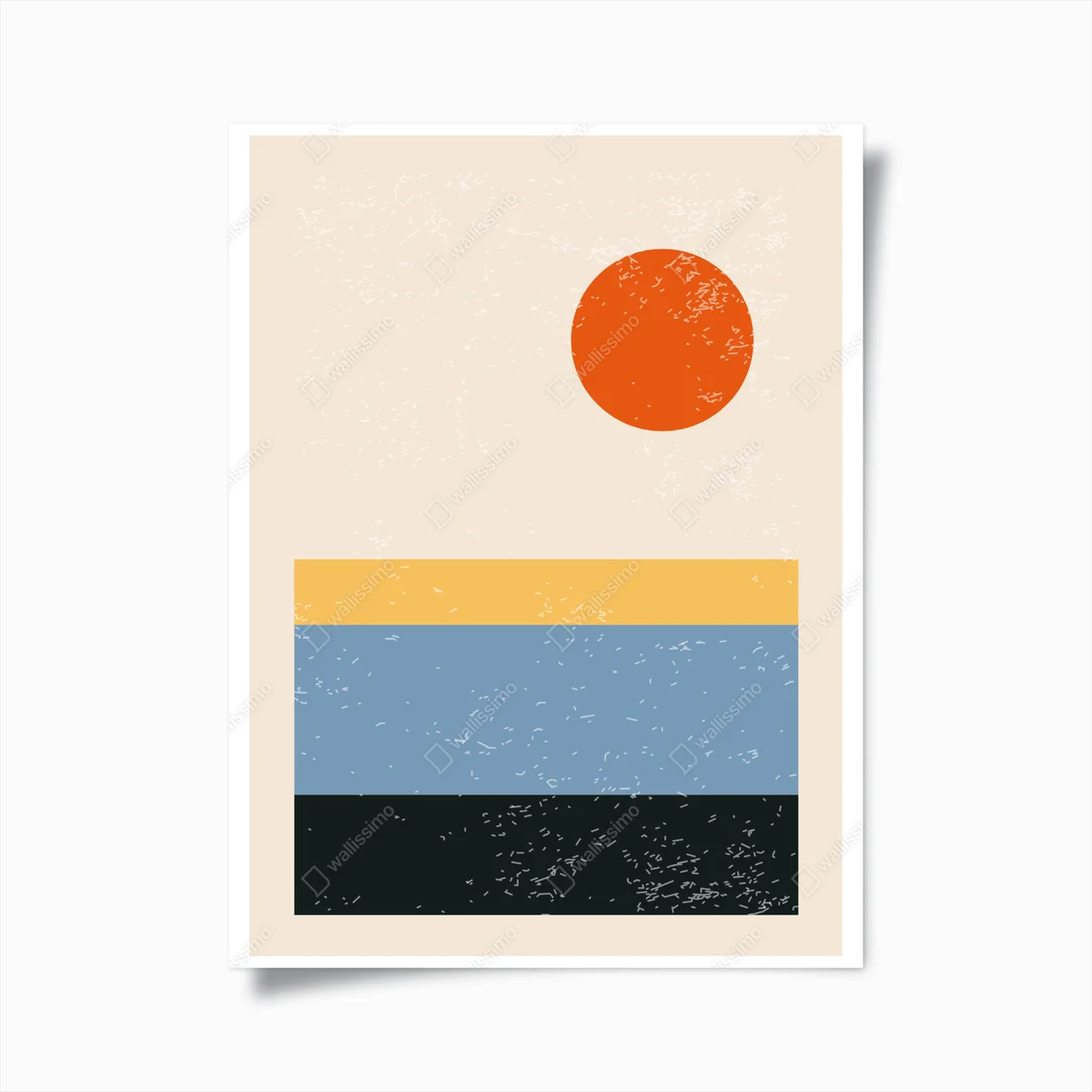 Poster minimalistische geometrische sonne • Poster bei Wallnifity® Poster minimalistische geometrische sonne • Poster bei Wallnifity®