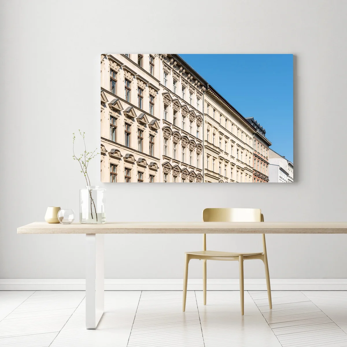 Leinwandbild Tiefansicht auf traditionelle Wohngebäude in berlin mitte • Leinwandbilder bei Wallnifity® Leinwandbild Tiefansicht auf traditionelle Wohngebäude in berlin mitte • Leinwandbilder bei Wallnifity®