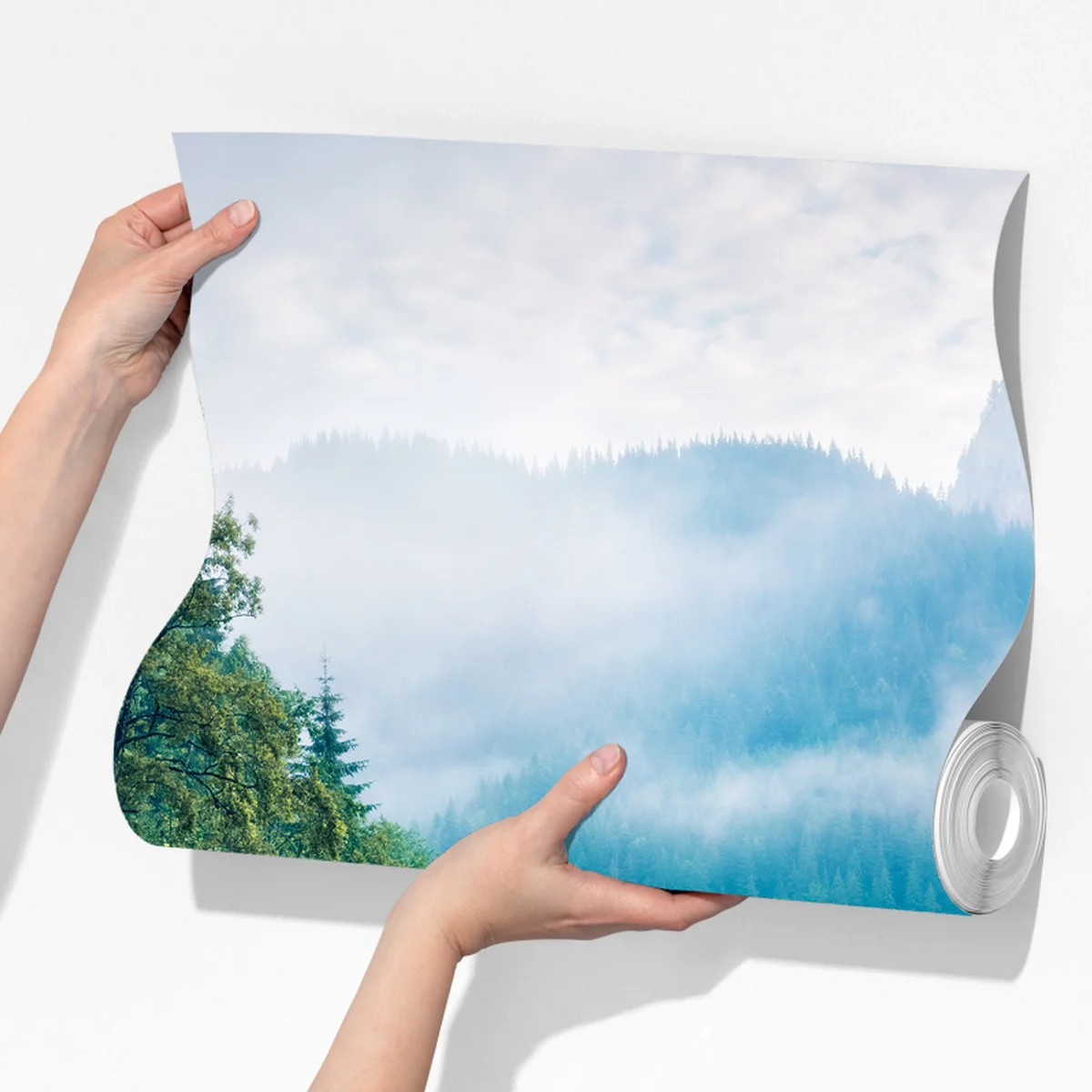 Fototapeta mglisty poranek nad Lacu Rosu Fototapeta mglisty poranek nad Lacu Rosu