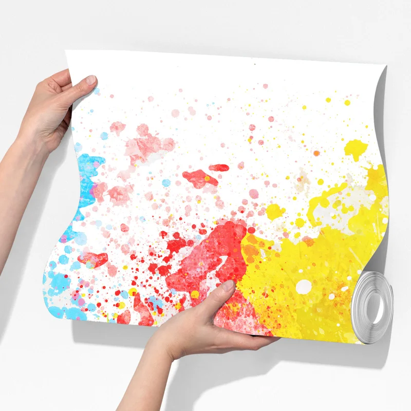 Fototapete bunte aquarell-weltkarte Fototapete bunte aquarell-weltkarte