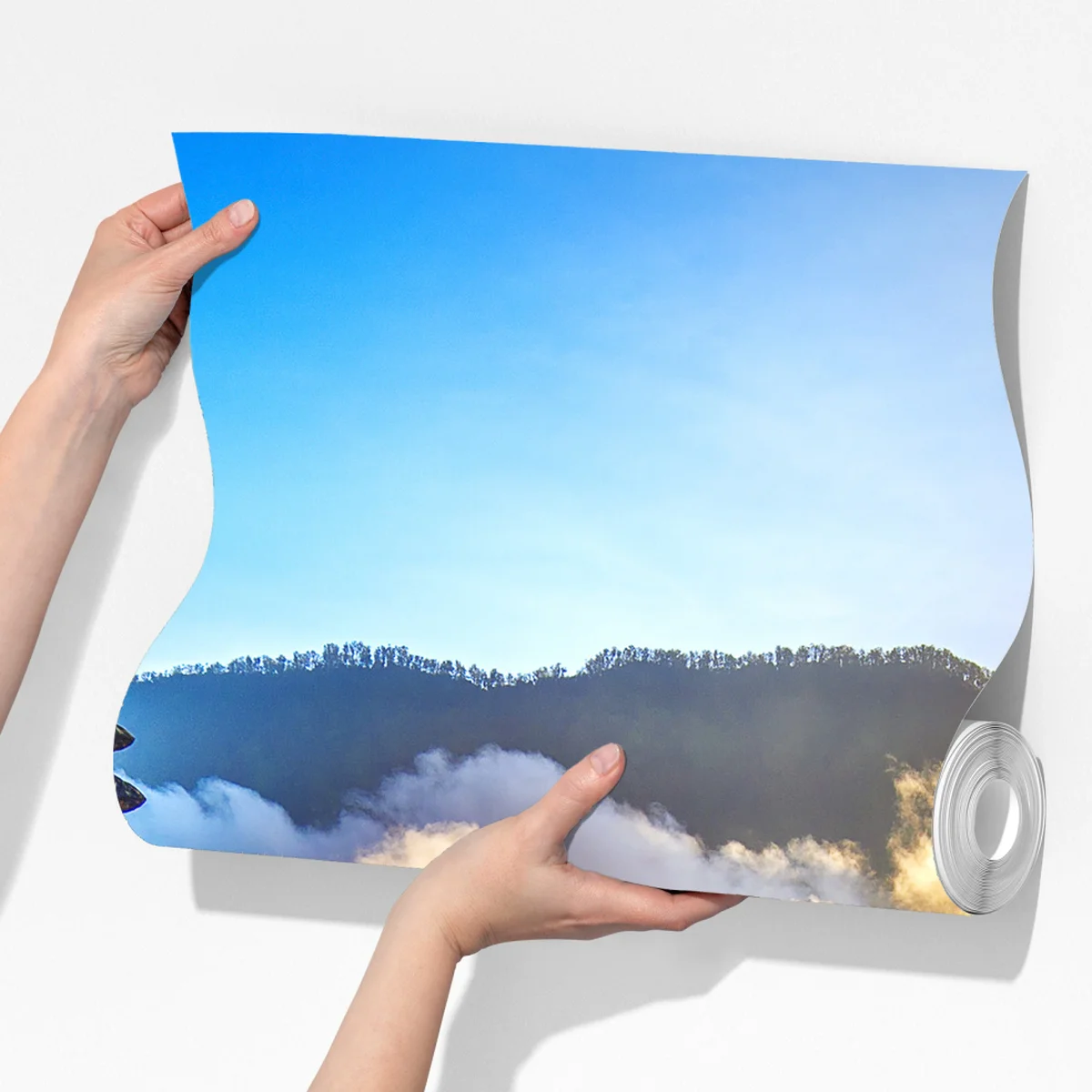 Fototapeta Pura Ulun Danu Bratan o wschodzie słońca Fototapeta Pura Ulun Danu Bratan o wschodzie słońca