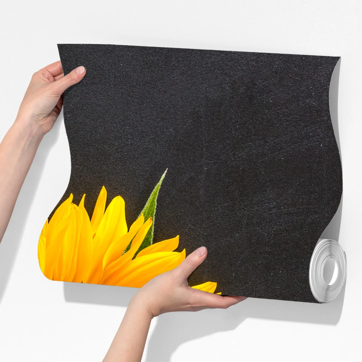 Fototapete sonnenblumenstrauß auf schwarzem hintergrund Fototapete sonnenblumenstrauß auf schwarzem hintergrund