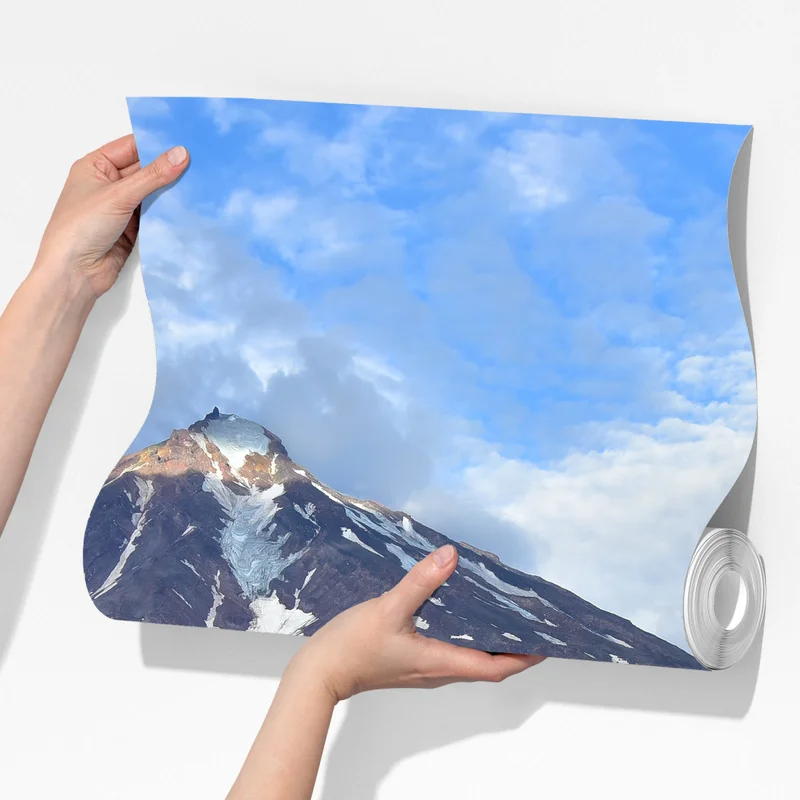 Fototapete blick auf den vulkan Koryaksky vom nordosthang Fototapete blick auf den vulkan Koryaksky vom nordosthang