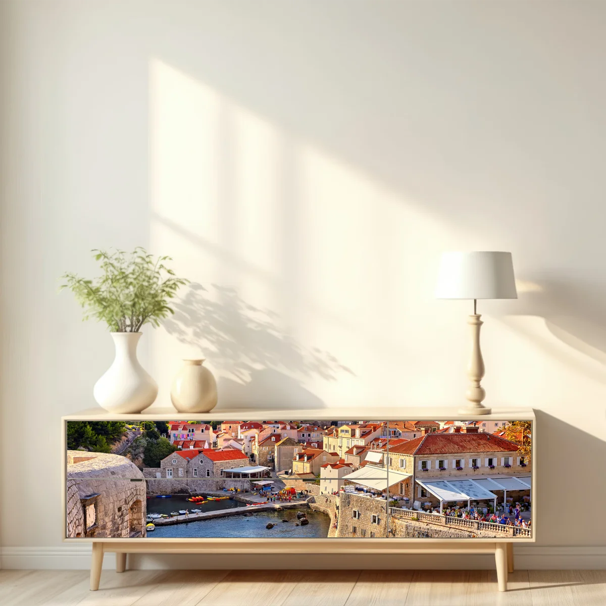 Repositionierbarer Aufkleber Dubrovnik alte stadt am meer • Repositionierbare Aufkleber bei Wallnifity® Repositionierbarer Aufkleber Dubrovnik alte stadt am meer • Repositionierbare Aufkleber bei Wallnifity®