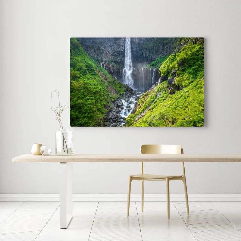 Leinwandbild Kegon wasserfall Nikko landschaft Leinwandbild Kegon wasserfall Nikko landschaft
