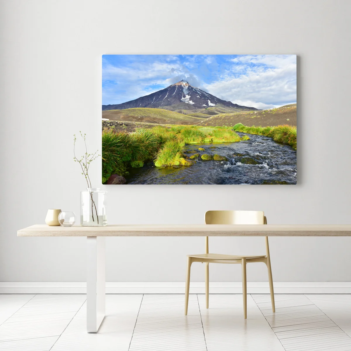 Leinwandbild blick auf den vulkan Koryaksky vom nordosthang Leinwandbild blick auf den vulkan Koryaksky vom nordosthang