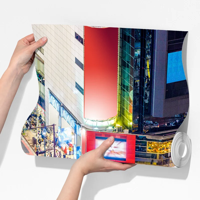 Fototapeta Shibuya nocne skrzyżowanie Fototapeta Shibuya nocne skrzyżowanie