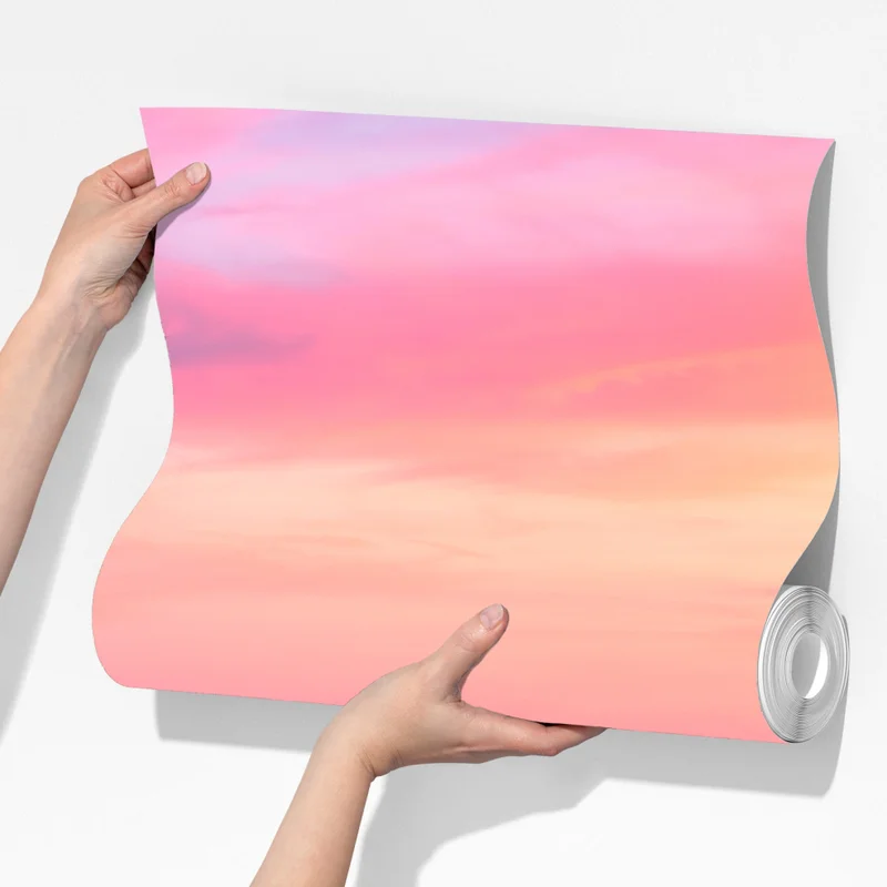 Fototapete New York skyline bei sonnenuntergang Fototapete New York skyline bei sonnenuntergang