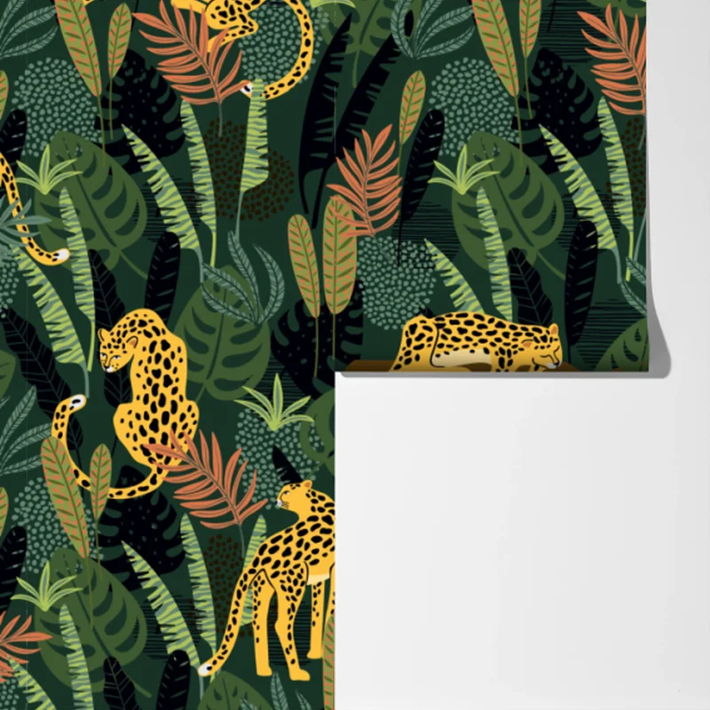 Fototapete tropisches leopardenmuster Fototapete tropisches leopardenmuster