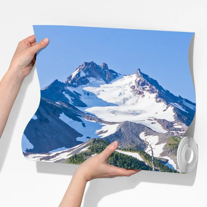 Fototapeta spokojne górskie jezioro z lustrzanym odbiciem Fototapeta spokojne górskie jezioro z lustrzanym odbiciem