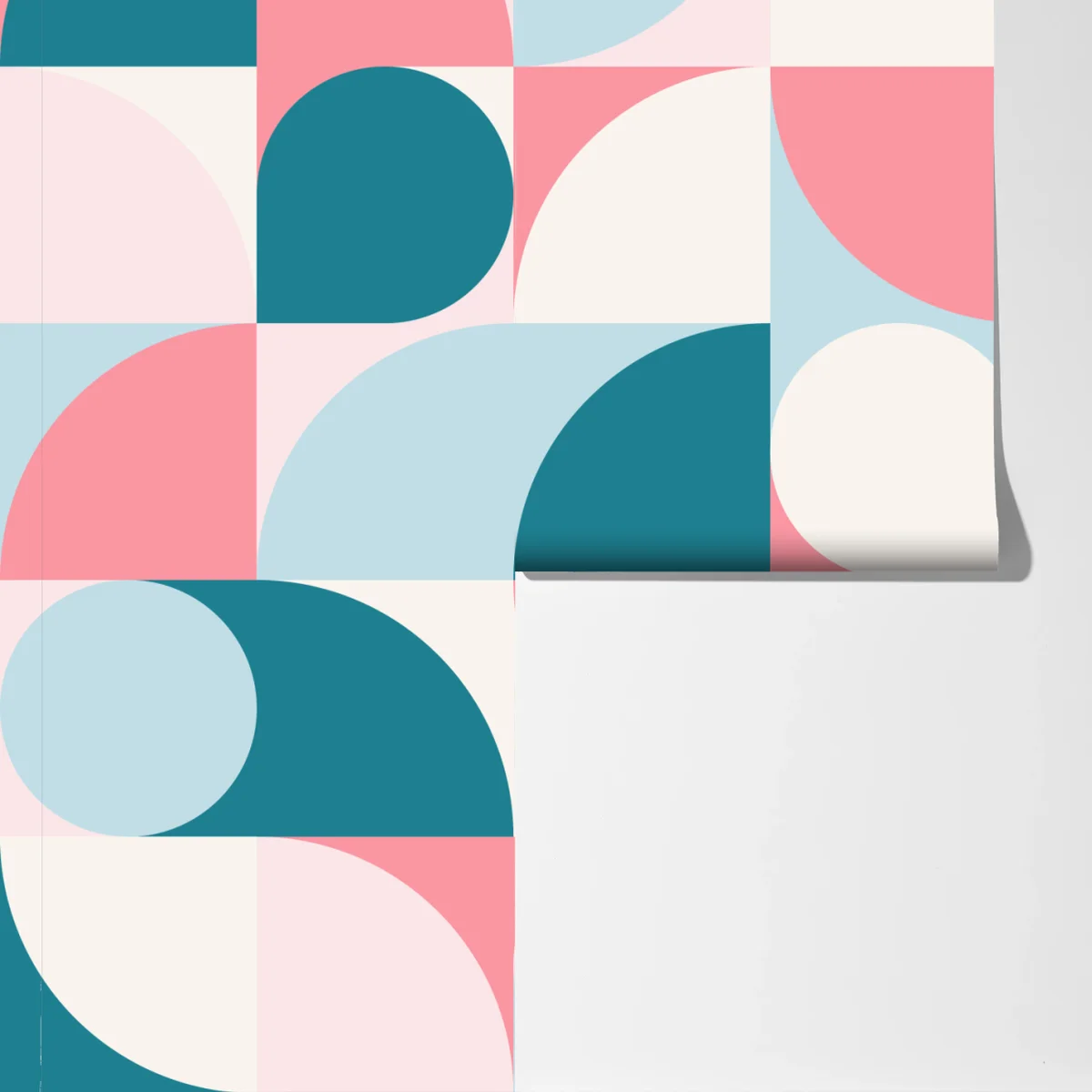 Fototapeta pastelowa geometryczna mozaika Fototapeta pastelowa geometryczna mozaika